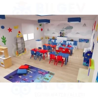 Anaokulu Denizler Sınıf Seti Konsepti