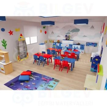 Anaokulu Denizler Sınıf Seti Konsepti