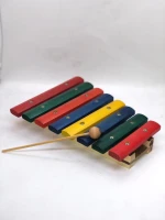 Gökkuşağı Ahşap Ksilofon 8 Tonlu
