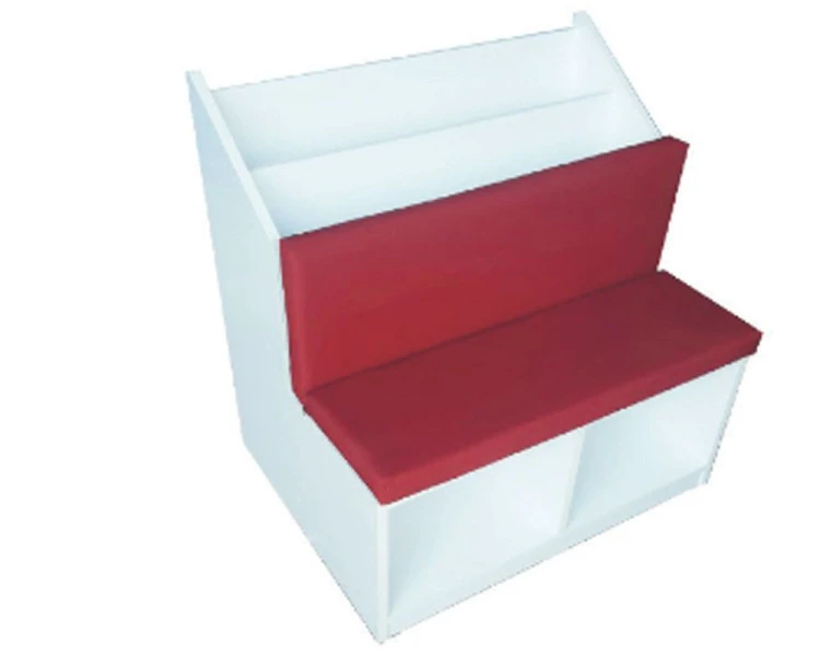 Banklı Kitaplık 80x60x80 cm