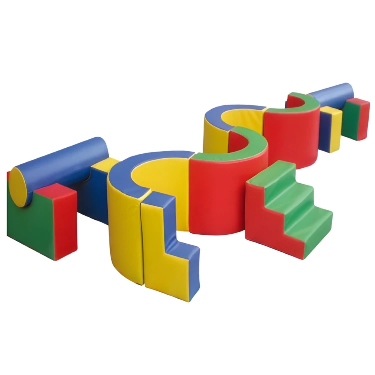 Kıvrımlı Labirent Sünger Oyun Parkuru Seti 720X80XH40