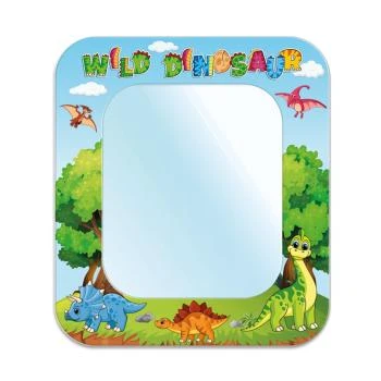 Anaokulu Dinazor Desenli Lavabo Ayna