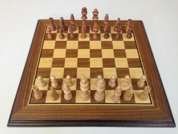 Ahşap Masaüstü Satranç Takımı