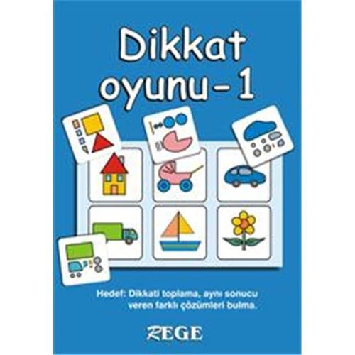 Dikkat Oyunu 1 Şekil ve Nesne Eşleştirme