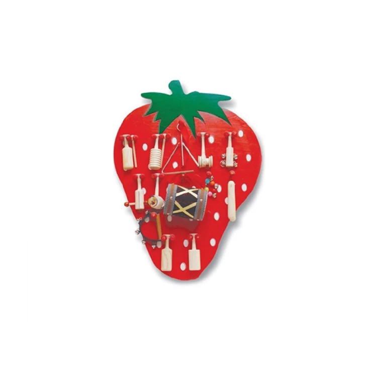 Çilek Figürlü Müzik Köşesi Aletsiz