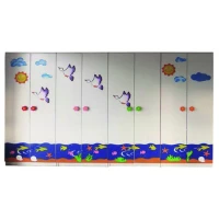 Kuşlu Deniz Tabanı Figürlü Portmanto 320x37x180 cm