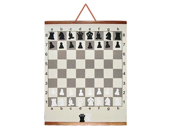 Manyetik Satranç Eğitim Panosu Rulo 65x85 cm