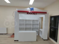 Ahşap Market Köşesi Büyük
