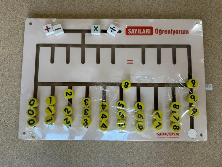Duvara Monte Matematik Kanal Panosu