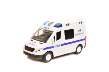 Sesli Kırılmaz Oyuncak Polis Arabası