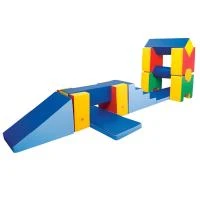 Merdiven Tünel Rampa Sünger Oyun Grubu 390X120XH135