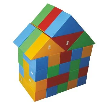 Anaokulu Plastik Eğitici Blok 60 Parça (3+ Yaş)