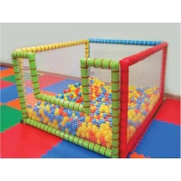 Soft Play Fileli Top Havuzu 150x150x100 cm
