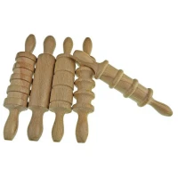 5 'li Ahşap Merdane Seti