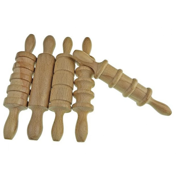 5 'li Ahşap Merdane Seti