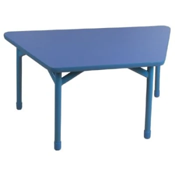 PVC Kenarlı Trapez Masa 60x120 cm