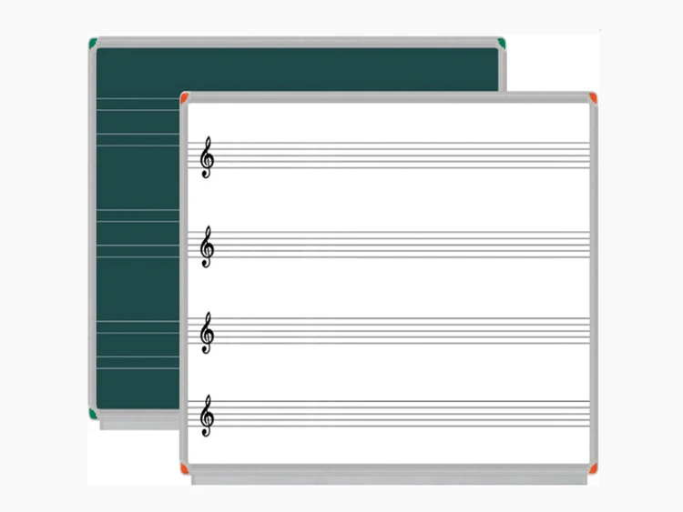 Nota Çizgili Müzik Yazı Tahtası 120x240 cm
