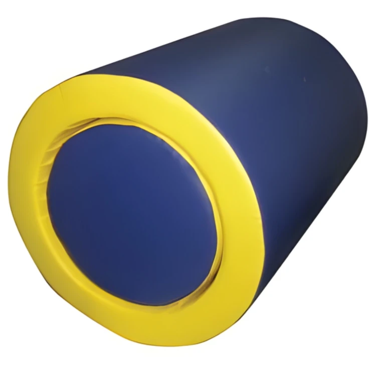 Mavi Sarı Silindir Sünger Tünel Oyun Modülü 60X80