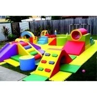 Anaokulu Modüler Sünger Tırmanma Parkuru 500x500