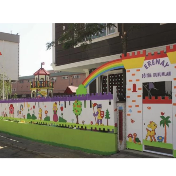 Şekil ve Renkli Figürlerle Dış Mekan Tabelası