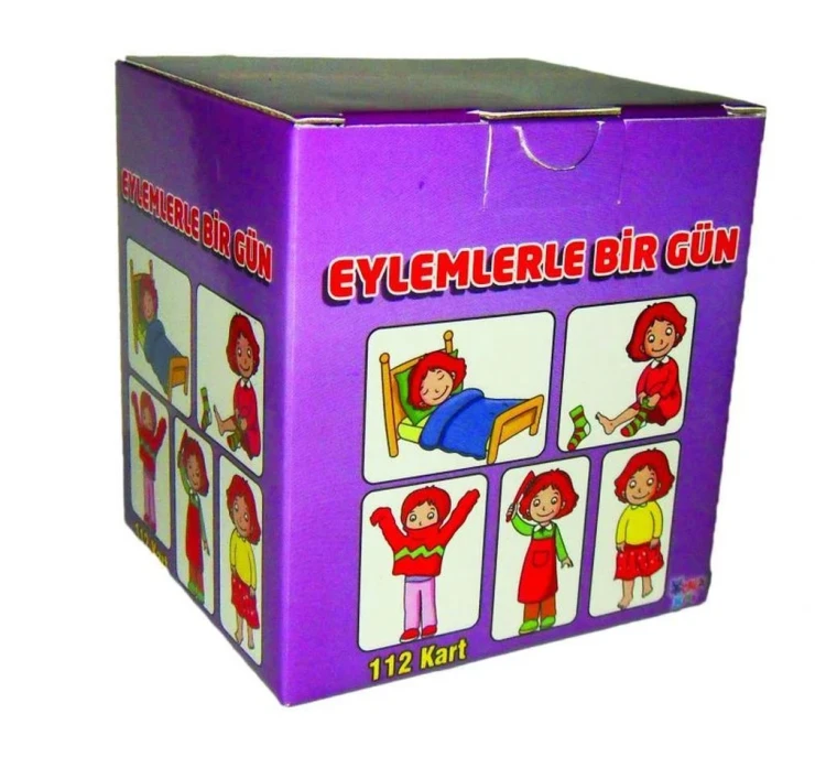 Eylemlerle Bir Gün Eğitim Kartları 112 Kart