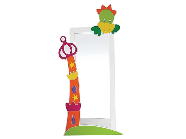 Kule ve Ejderha Figürlü Boy Aynası 140x65 cm
