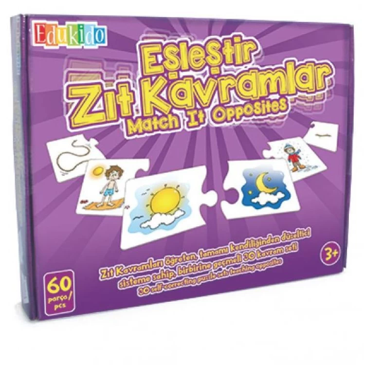 Eşleştir Zıt Kavramlar Oyunu