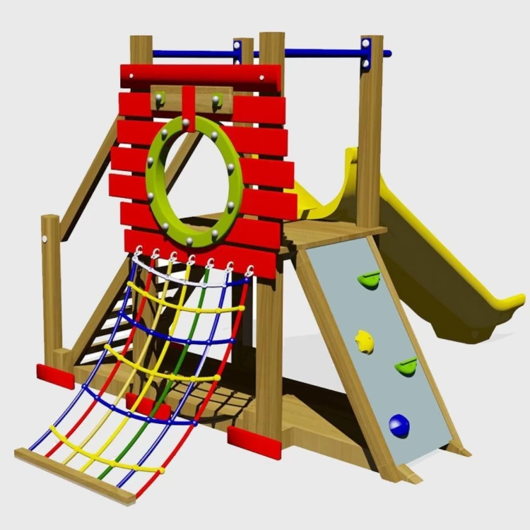 Ahşap Çocuk Oyun Parkı-54