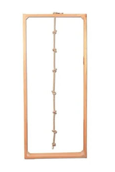 Düğümlü İp Tırmanma Çerçevesi 180x90 cm