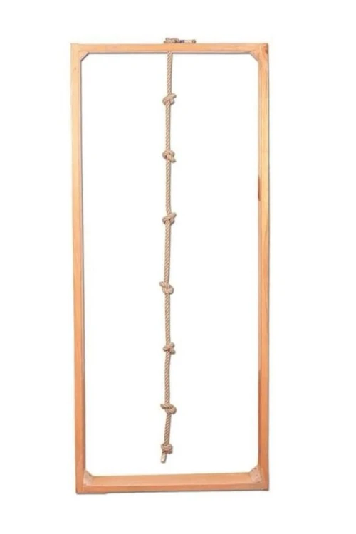 Düğümlü İp Tırmanma Çerçevesi 180x90 cm