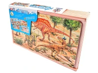 Dinozor Temalı Puzzle Seti 4x24 Parça - görsel 3