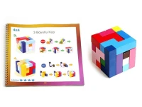 Beyin Fırtınası 3D Ahşap Blok Bulmaca - görsel 4
