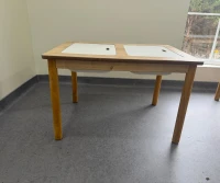 Çok Amaçlı Oyun Masası 2 Hazneli Kapaklı-3