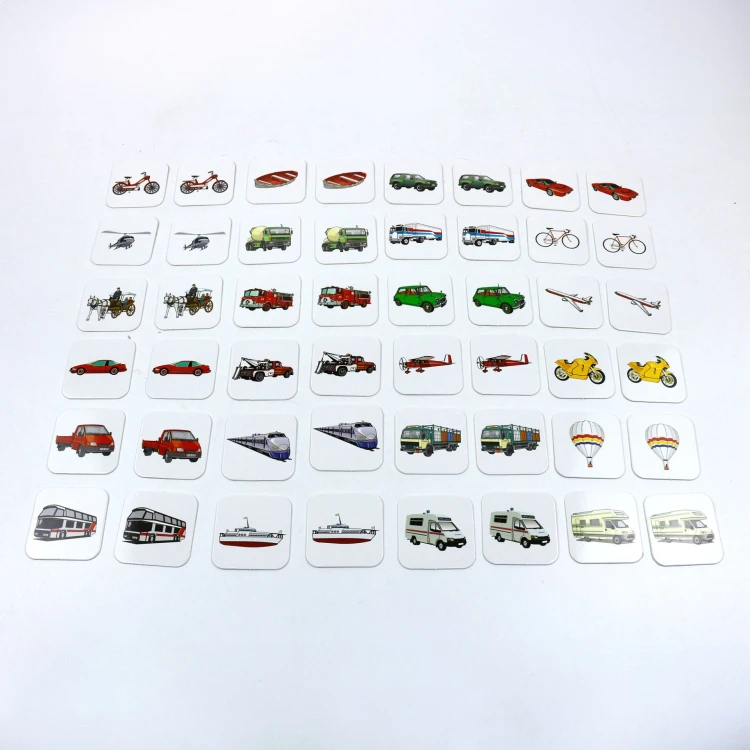 Taşıtlar Hafıza Oyunu 48 Kart - görsel 3