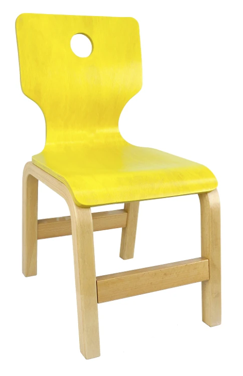 Renkli Papel Ahşap Sandalye 32 cm - görsel 6