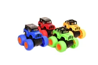 Kırılmaz Sürtmeli Oyuncak Jeep 9 cm - görsel 2