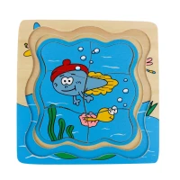 Kat Kat Kurbağa Yaşam Döngüsü Puzzle - görsel 5