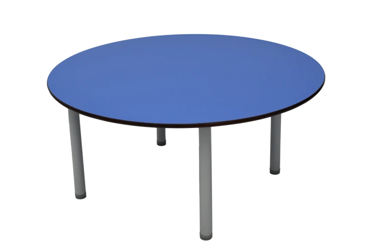 Metal Ayaklı Daire Masa 120 cm - görsel 4