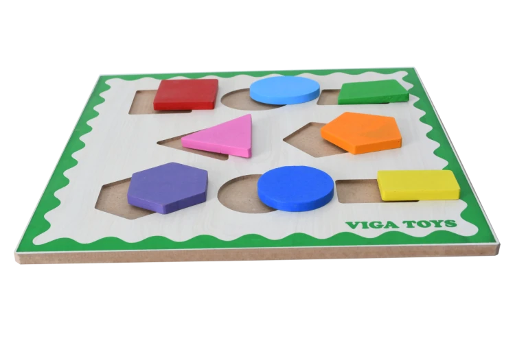 Ahşap 3 Boyutlu Geometrik Şekil Tablası 30x30 cm - görsel 3