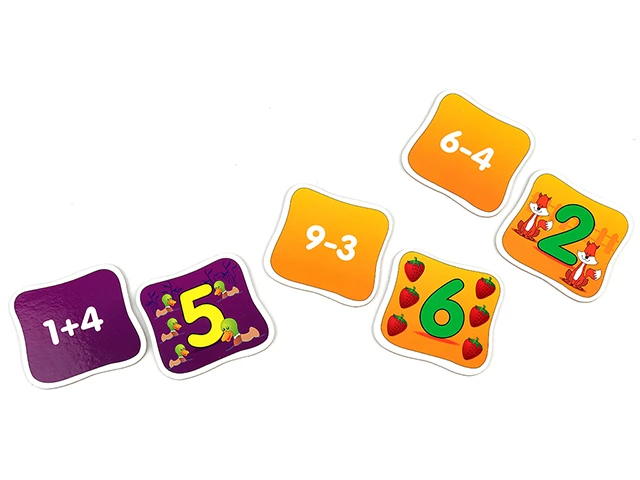 İşlem Eşleştirme Puzzle Kartları 30 Çift - görsel 2