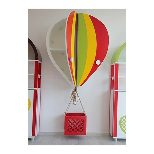 Balon Figürlü Dolap Seti 420x38x200 cm - görsel 2