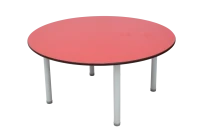 Metal Ayaklı Daire Masa 120 cm - görsel 2