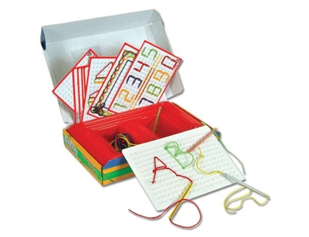 İp Geçirme Desen Platformu Kartlı Tekli Set - görsel 3