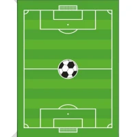 Futbol Desenli Anaokulu Sınıf  Halısı 200_290 cm