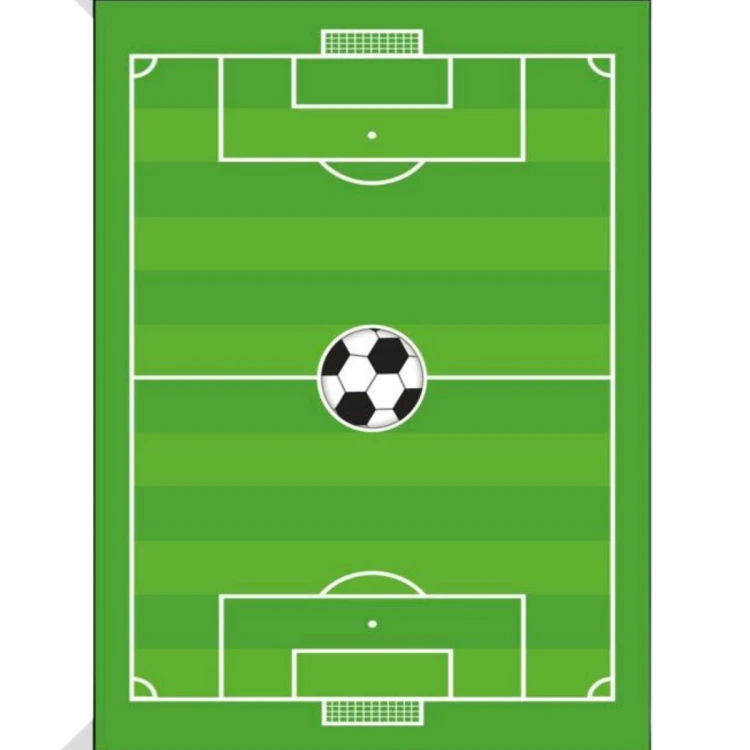 Futbol Desenli Anaokulu Sınıf  Halısı 200_290 cm