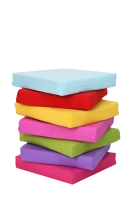 Kumaş Kaplı Kare Oturma Minderi 40x40x5 cm - görsel 3