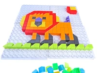 Renkli Küp Puzzle Hayvanlar 6 Tablalı 319 Parça - görsel 3