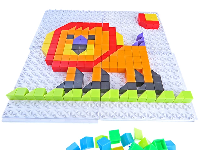 Renkli Küp Puzzle Hayvanlar 6 Tablalı 319 Parça - görsel 3