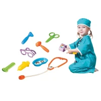 Çantalı Oyuncak Doktor Seti Mavi - görsel 5