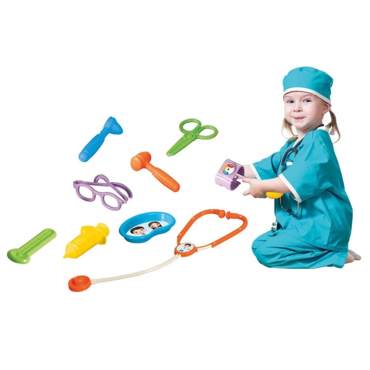 Çantalı Oyuncak Doktor Seti Mavi - görsel 5